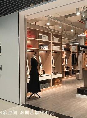 现代简约样板间收纳盒摆件咖色皮质收纳箱全屋定制软装饰品