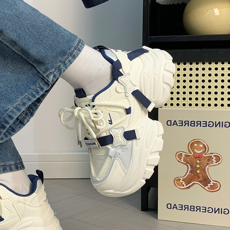 回力女鞋新款原创老爹鞋加绒2025秋冬厚底百搭爆款休闲鞋子运动鞋