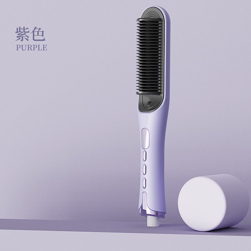 直发梳家用直发器负离子烫发器液晶显示多档调温卷发棒