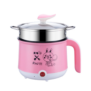 学生宿舍迷你泡面锅小型电煮锅多功能电热锅智能电炒锅家用一体锅