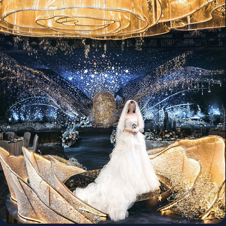 新款婚庆道具金色铁艺贴纱假山路引婚礼圆形T台栅栏装饰摆件舞台,模玩/动漫/周边/娃圈三坑/桌游,文化/体育周边,淘宝优惠券,粉丝福利购,淘宝优惠卷