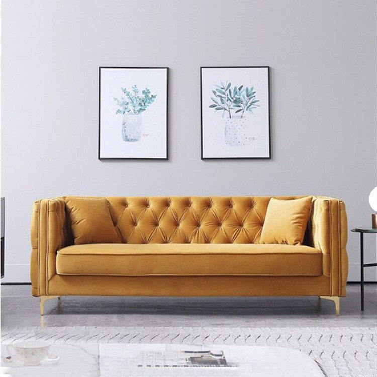 北欧轻奢丝绒布艺沙发简约现代拉扣双人三人位沙发客厅样板房沙发,模玩/动漫/周边/娃圈三坑/桌游,文化/体育周边,淘宝优惠券,粉丝福利购,淘宝优惠卷