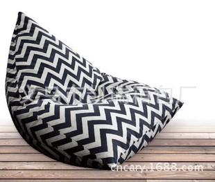 BAG条纹三角沙发出口澳洲原单 沙发BEAN 懒人沙发 豆袋