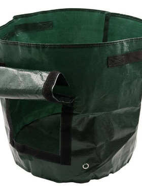 PE布PP带门土豆园林种植袋10加仑35x45 7加仑34x35cm