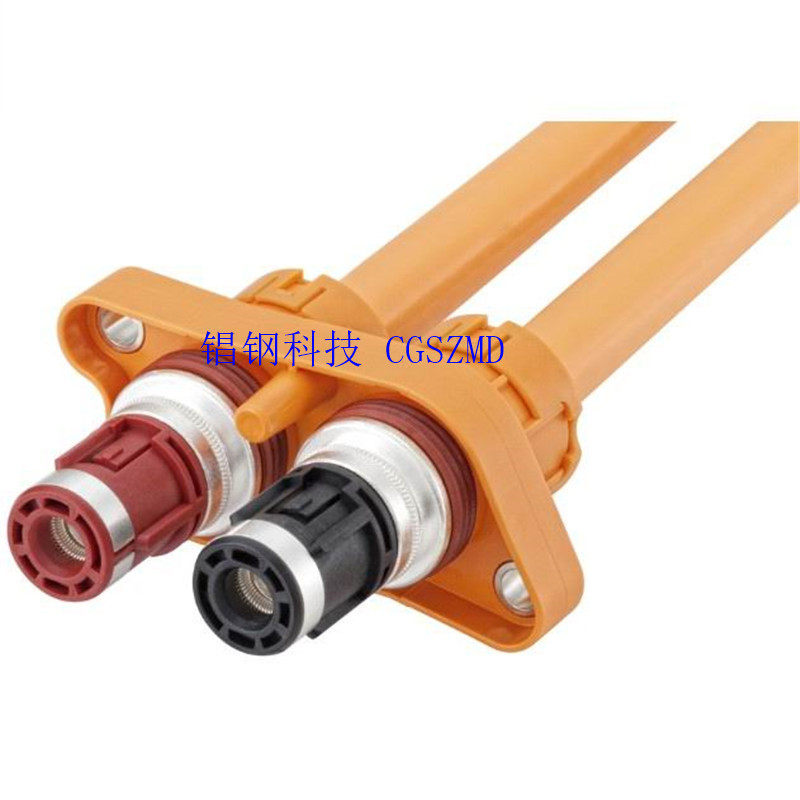HV280 2芯直形树脂高压互锁EV连接器 800V 70A 2.5mm2~10mm2