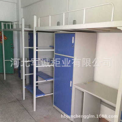 河北军诚学生上下床 宿舍员工床 铁架上下铺