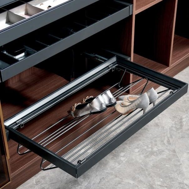 东派衣柜鞋架至尊灰铝合金+ABS+纳米干镀铁框鞋架+高端阻尼滑轨,模玩/动漫/周边/娃圈三坑/桌游,文化/体育周边,淘宝优惠券,粉丝福利购,淘宝优惠卷