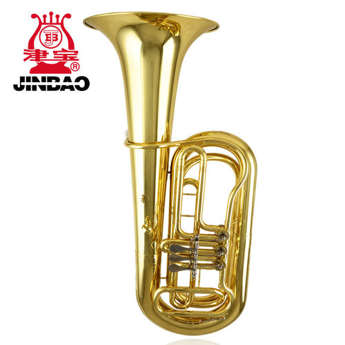 津宝JBBB-300大抱号 低音大号 三扁键加大低音号乐器降B