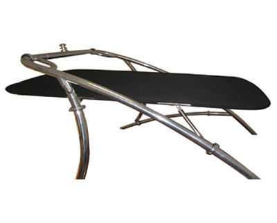 游艇船舶冲浪滑水塔顶棚遮阳篷1350V版黑色O-TB4-1350V