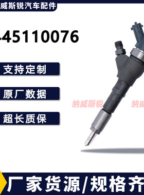 0445110076 共轨喷油器 喷油器总成 汽车喷油嘴 0445 110 076