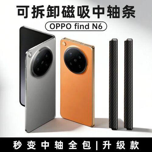 findn6可拆卸磁吸式中轴保护条壳