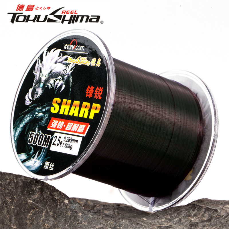 优选德岛锋锐鱼线主线500米钓鱼线强拉力尼龙线海竿矶钓锚鱼线渔