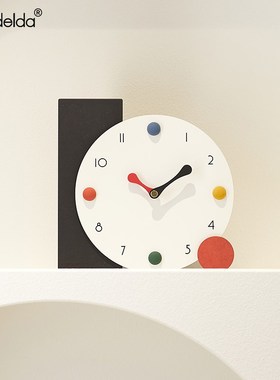 优选Mandelda桌面装饰摆件家居饰品座钟电视柜装饰品台钟入户玄关