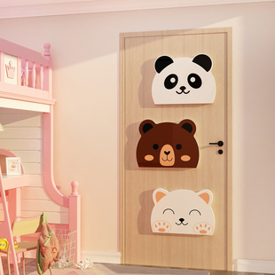 优选儿童房间布置装 公主女孩卧室床头墙面 饰用品门贴纸画创意个性