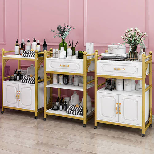 美容院专用推车多功能移动工具车美容小推车理发店工具柜仪器推车