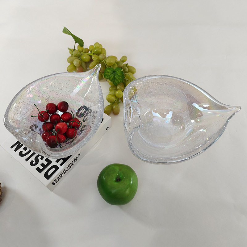 现代轻奢玻璃果盘现代简约创意手工家居软装饰品茶几盆高档摆设件,模玩/动漫/周边/娃圈三坑/桌游,文化/体育周边,淘宝优惠券,粉丝福利购,淘宝优惠卷