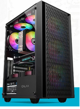 I510400组装台式电脑台式电脑!迷你台式主机G1620 22寸液晶办公整