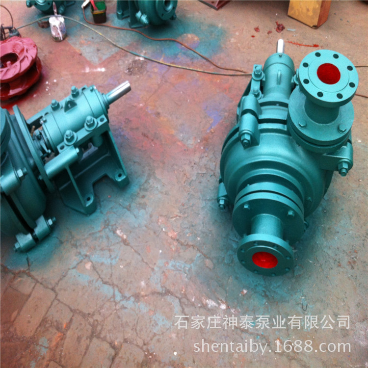 矿用耐磨渣浆泵|吸砂泵1.5/IC-HH卧式渣浆泵价格|AH型分数渣浆泵