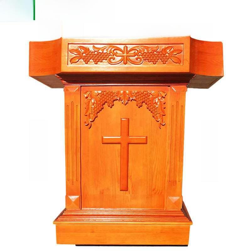 需定制2024年新实木木平台教堂整体交付39个实木平台