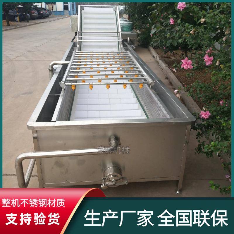 梅干菜翻滚式鼓泡清洗机蒲公英全自动气泡清洗机云南山野菜清洗