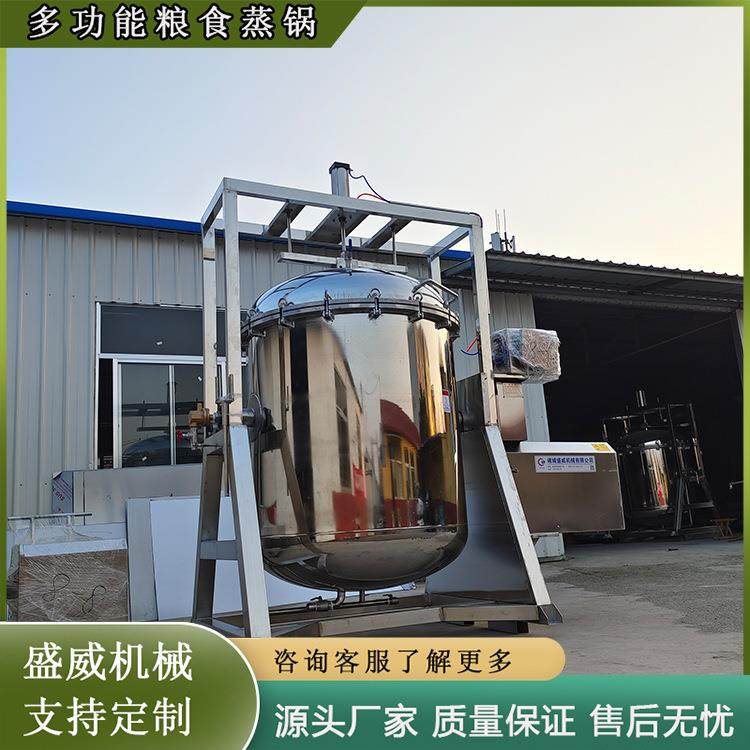 粽子高压蒸煮锅全自动大型黄豆蒸煮高压锅豆豉豆酱用高温煮豆机