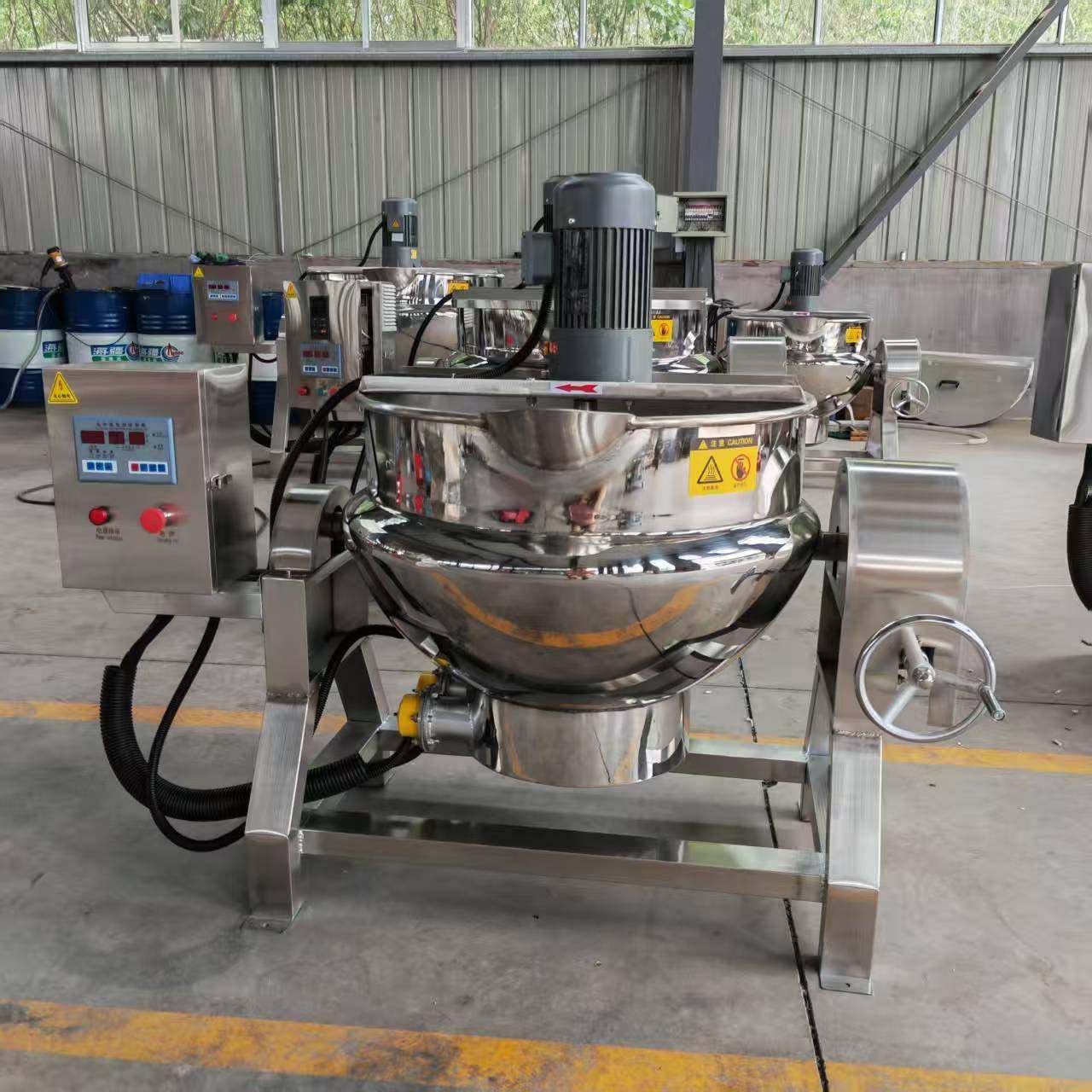 多功能电加热可倾式搅拌夹层锅肉食蔬菜炒锅熟食卤煮夹层锅,清洗/食品/商业设备,其他食品加工设备,淘宝优惠券,粉丝福利购,淘宝优惠卷