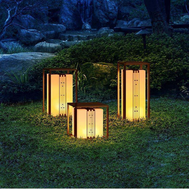 新中式庭院灯柱头灯户外公园灯防水云石庭院草坪灯别墅园林景观灯,家装灯饰光源,道路灯具/智慧路灯/智慧灯杆,淘宝优惠券,粉丝福利购,淘宝优惠卷