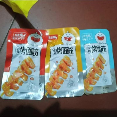 乡乡嘴烤面筋即食香辣麻辣小零食辣条豆干面筋制休闲解馋零食小吃