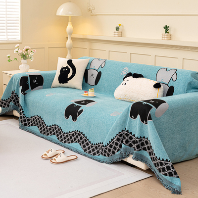 2026新款四季防猫抓全包沙发巾