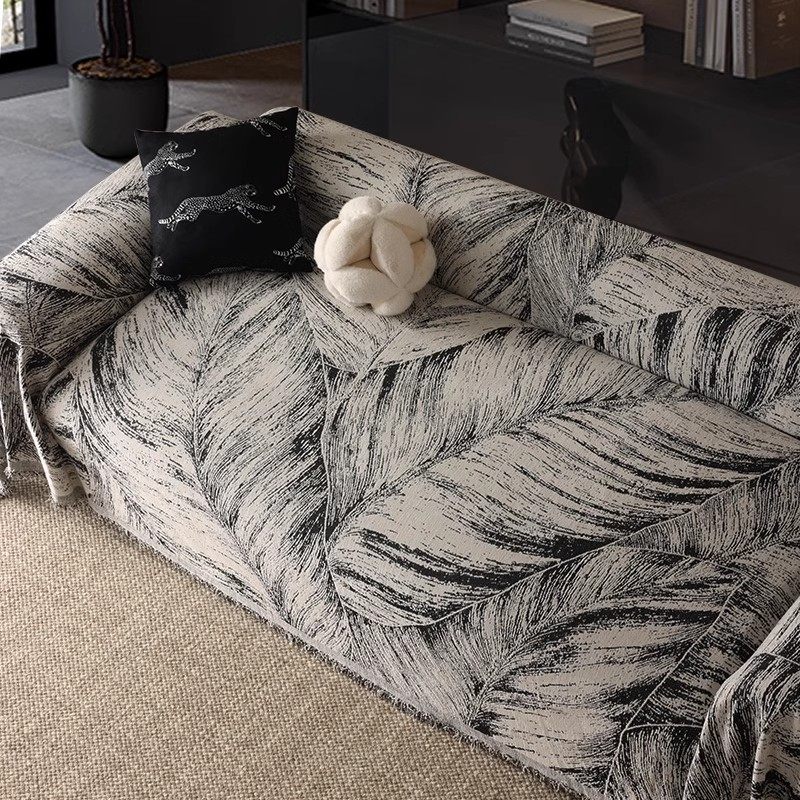 雪尼尔沙发盖布四季通用防猫抓沙发巾防滑沙发套罩垫子一片式全包,居家布艺,沙发垫,淘宝优惠券,粉丝福利购,淘宝优惠卷