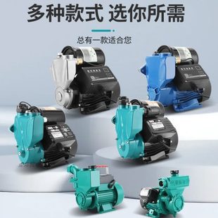 家用自然水增压抽井水无塔供水 全自动智能自吸泵不锈钢泵头防冻款