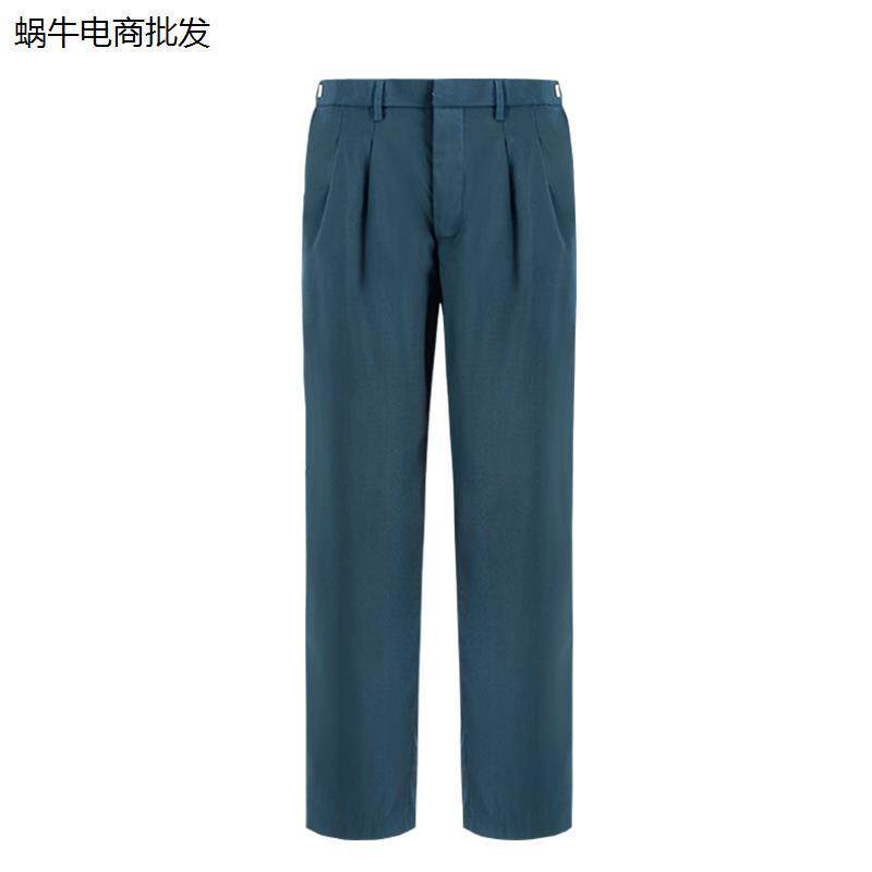 保安服藏绿色裤子男作训