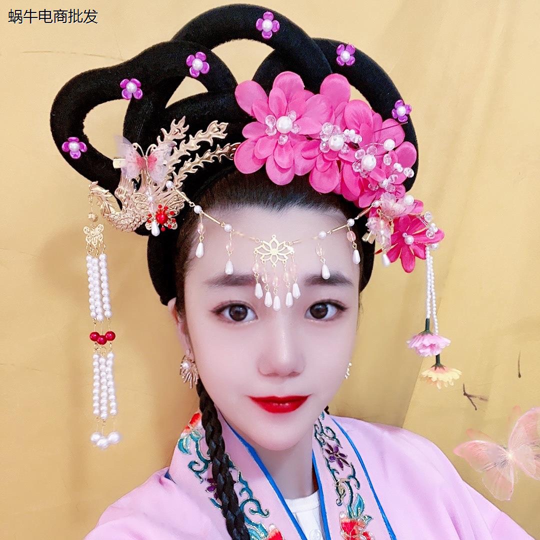 古装假发仙女头饰古代小