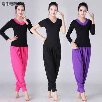 广场舞服装新款套装短袖