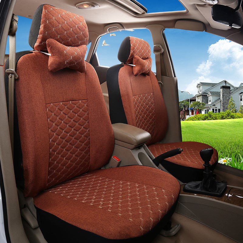 优选瑞驰EC35新能源专用座套2座全包单排单座四季通用布料汽车坐
