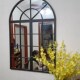 欧式 饰框架壁挂 假窗隔断铁艺窗户真窗壁饰玄关壁景格子假窗镜子装