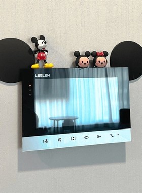 优选【家居好物】可视电话门铃显示屏遮挡装饰摆件入户门玄关高级