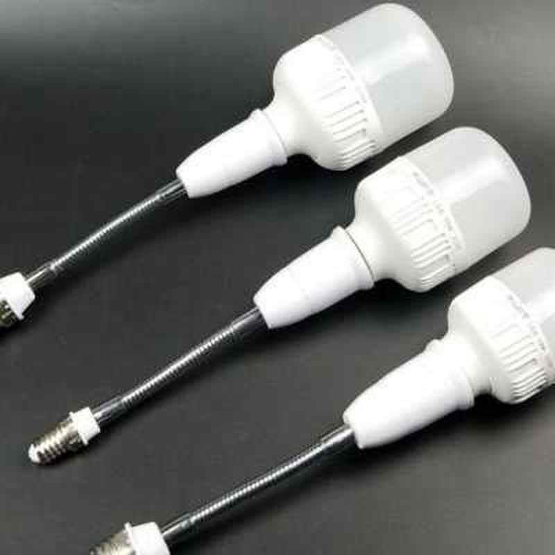 优选万向软管灯头E14B22转E27灯口转换器螺口卡口加长器延长灯座