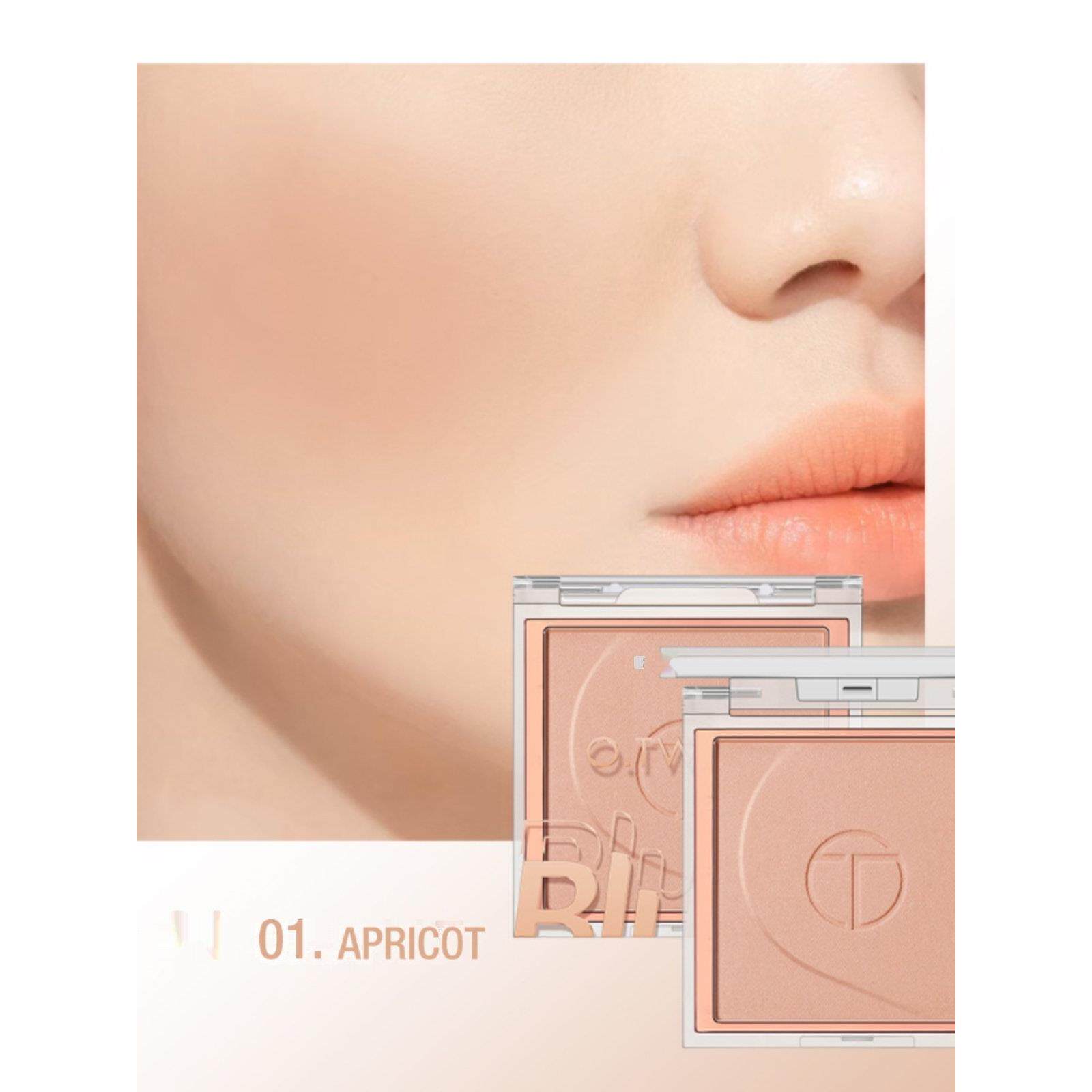 小红书爆款推荐黄黑皮裸杏色腮红胭脂持久显色自然裸妆平价小众