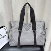 大容量手提收纳单肩大包包女托特旅行包高级感行李包休闲瑜伽包