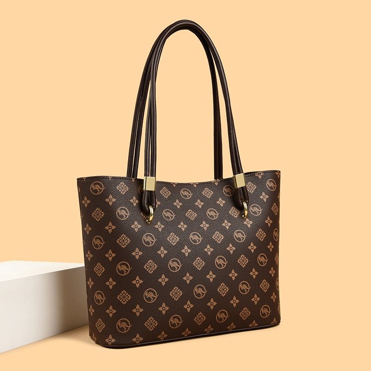 2025冬季新款车缝线托特包均码单肩包拉链PU2024年冬季