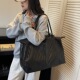 跨境休闲通勤托特包包女2026秋季 新款 潮大容量外出旅行单肩斜挎包
