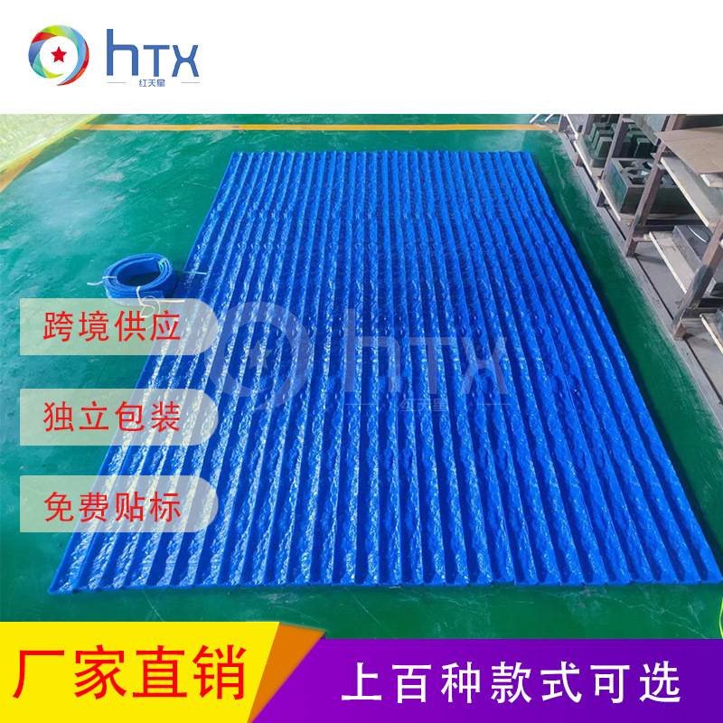 跨境水泥压花长条模具pu仿石纹里游泳池厨房墙体边缘手动按压模板