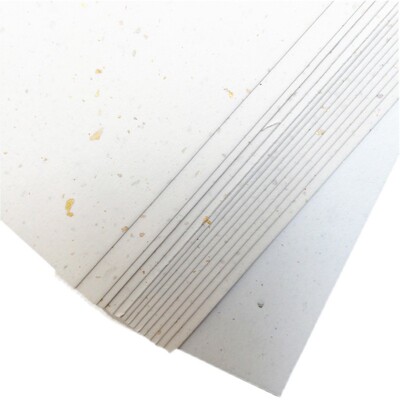 飘金银卡纸2f50g克a4金点荷兰白卡本白艺术纸张名片特种纸手工全