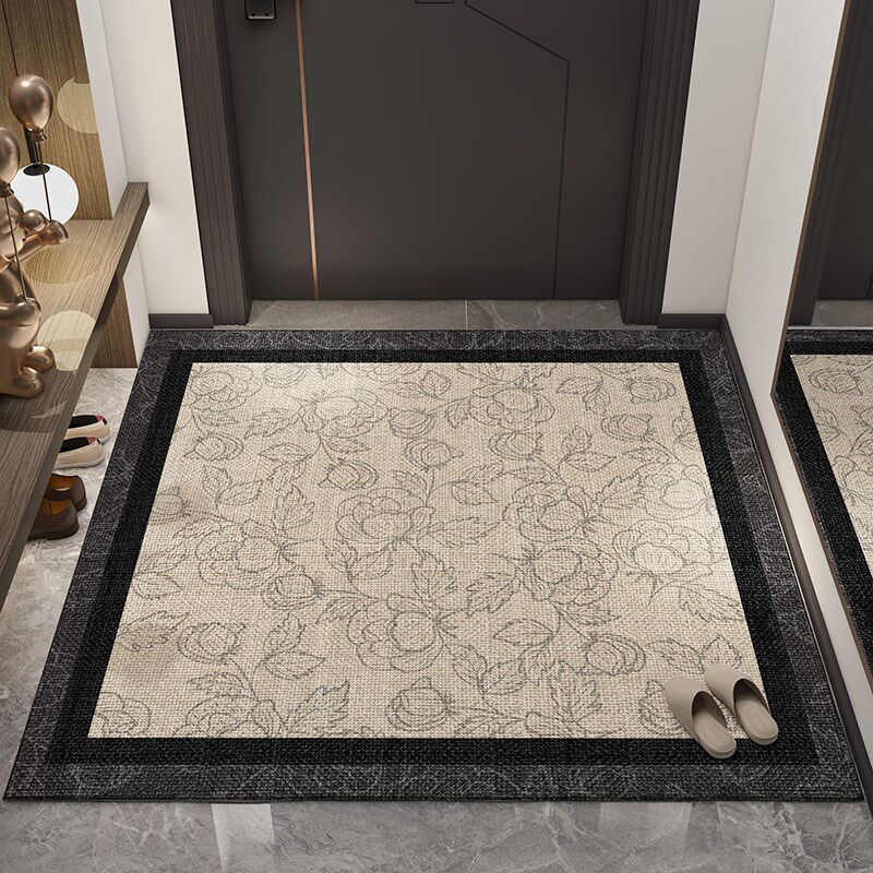 高端复古耐脏入户门地垫家用防滑耐磨大门口进P门垫客厅地毯可裁