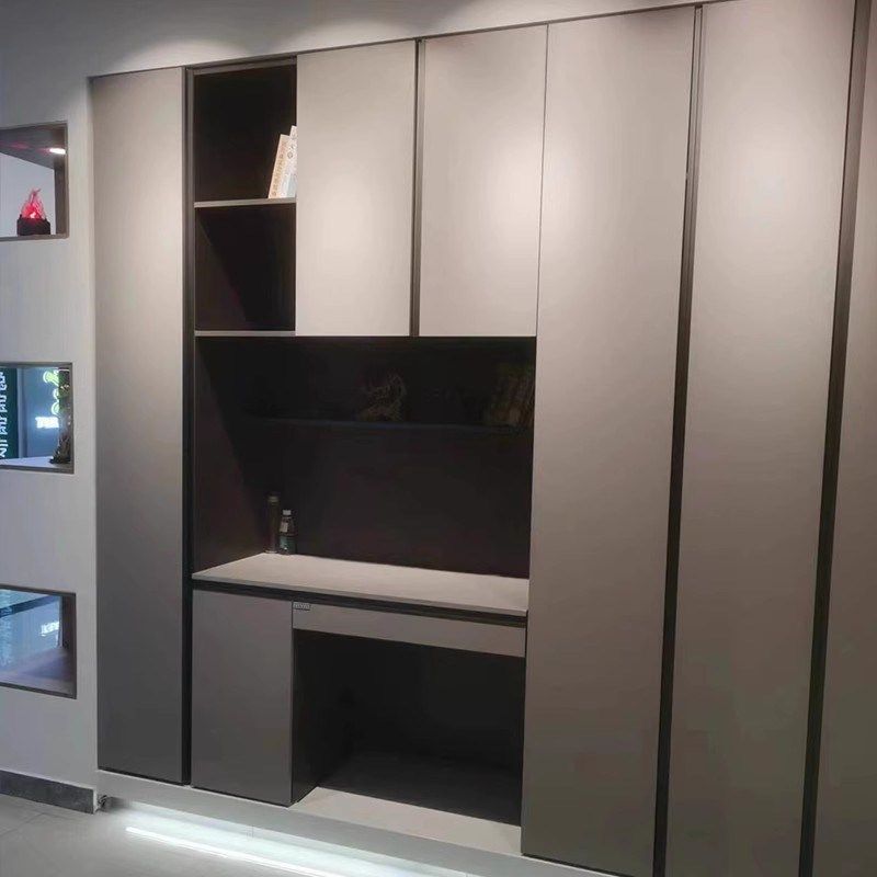 304不锈钢衣柜全屋定制家用现代C卧室儿童房衣柜酒柜食品级不锈钢