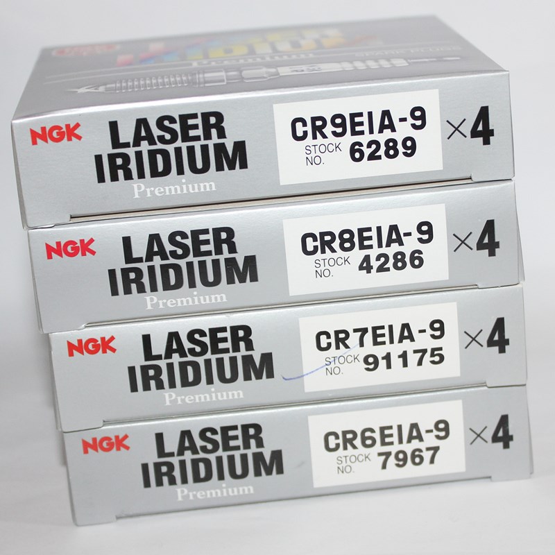 NGK铱金火花塞CR9EIA-9适用黄龙金鹏幼师川崎Z900异兽忍者火神