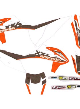 适用KTM20-22款开禧恒v舰摩托车定制贴画车身贴个人贴花克维思通