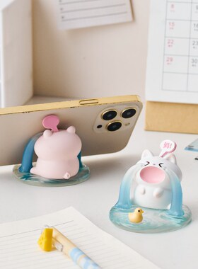 不要喊妈手机桌面支架创意可爱工位摆件解压母亲节礼X物实用送妈