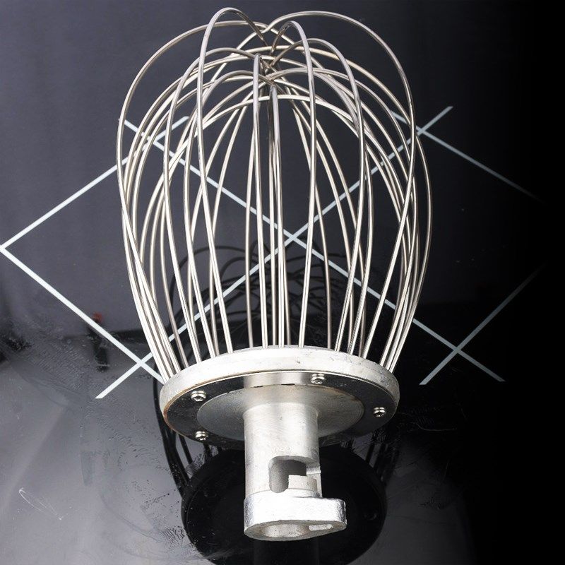 景隆B20B搅i拌机配件不锈钢打蛋球和面勾搅拌拍打蛋桶打奶油笼强